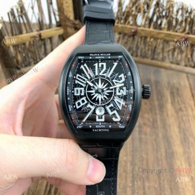 Copy Franck Muller Vanguard V45 Men Watch All Black